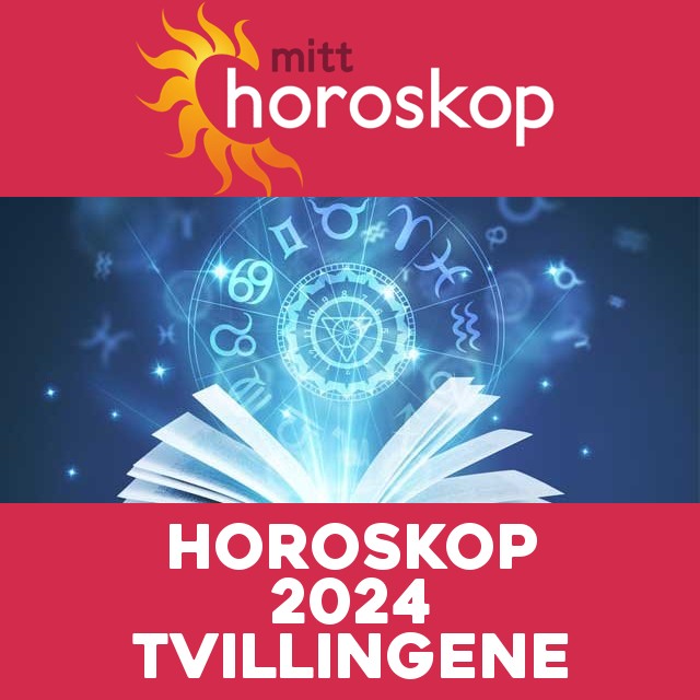 Årshoroskop 2024 for Tvillingene