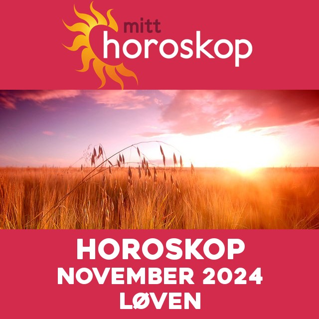 Månedens horoskop  November 2024 for Løven