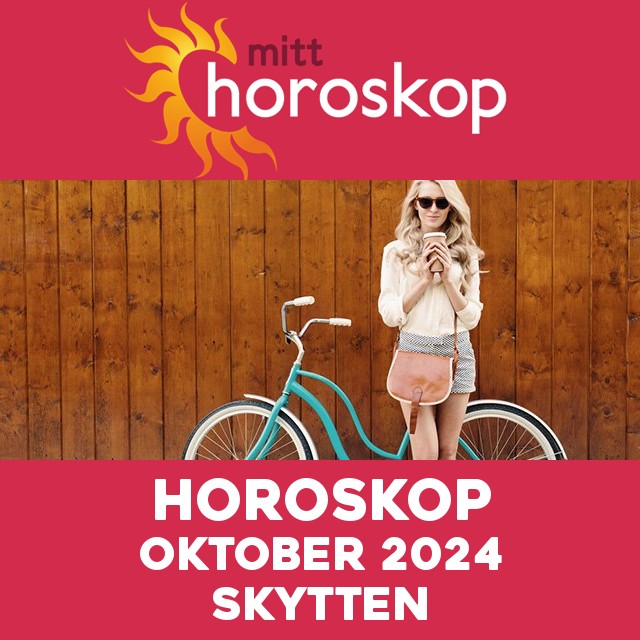 Månedens horoskop  Oktober 2024 for Skytten