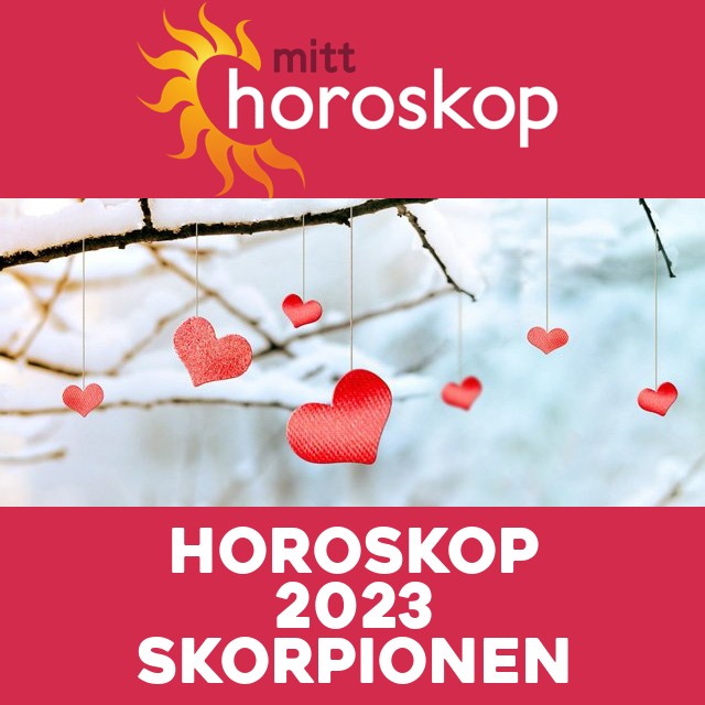 Årshoroskop 2023 for Skorpionen