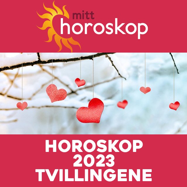 Årshoroskop 2023 for Tvillingene