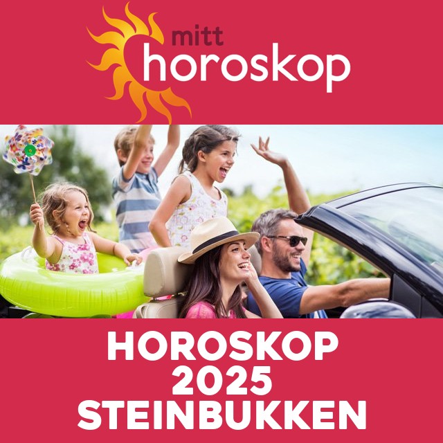 Årshoroskop 2025 for Steinbukken