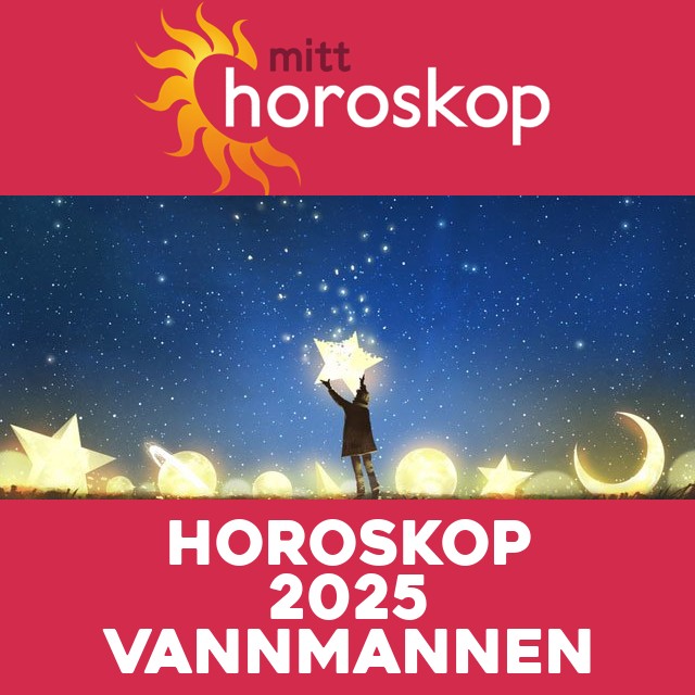 Årshoroskop 2025 for Vannmannen