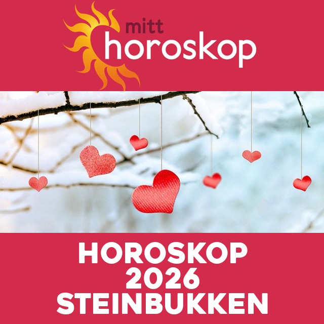 Årshoroskop 2026 for Steinbukken