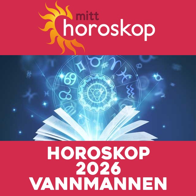 Årshoroskop 2026 for Vannmannen