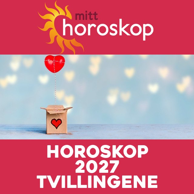 Årshoroskop 2027 for Tvillingene