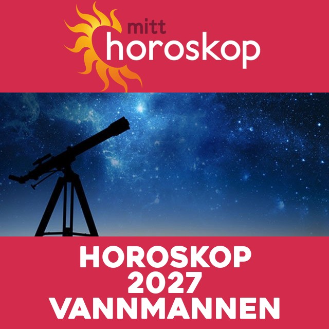 Årshoroskop 2027 for Vannmannen