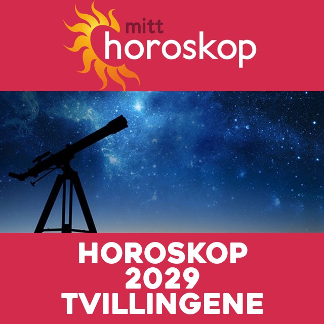 Årshoroskop 2029 for Tvillingene