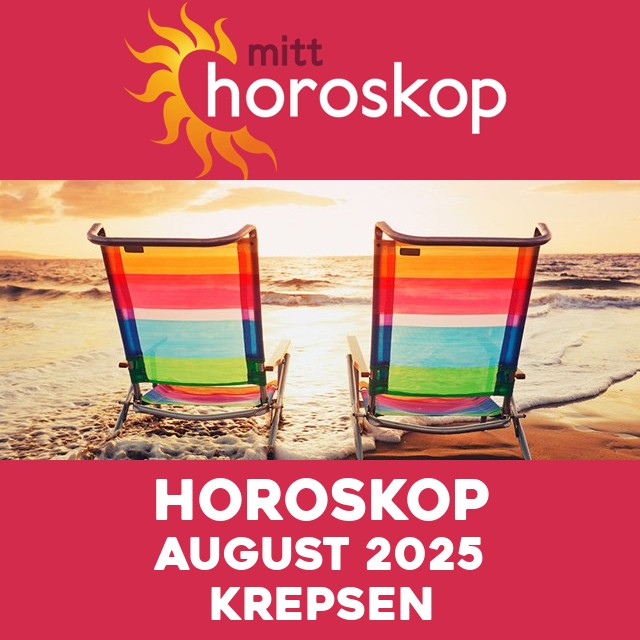 Månedens horoskop August 2025 for Krepsen