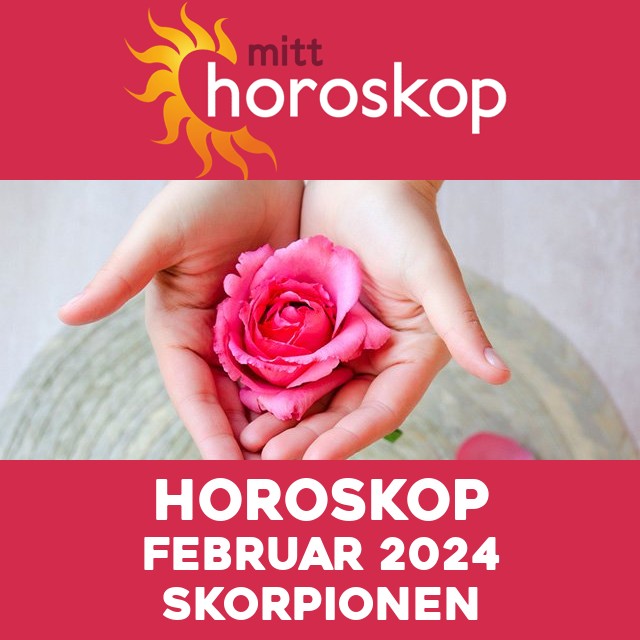 Månedens horoskop Februar 2024 for Skorpionen