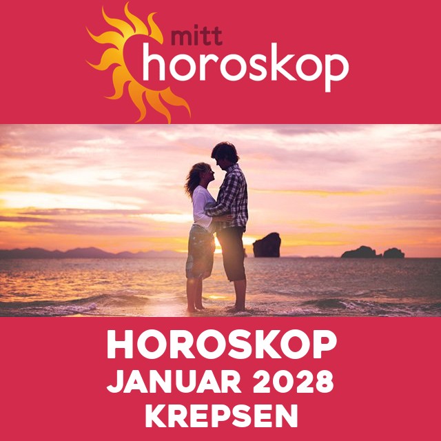 Månedens horoskop Januar 2028 for Krepsen