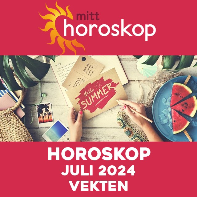 Månedens horoskop Juli 2024 for Vekten