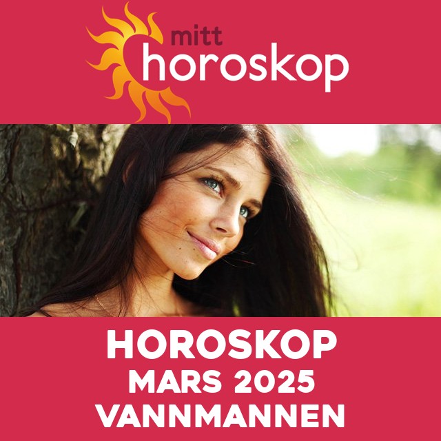 Månedens horoskop Mars 2025 for Vannmannen