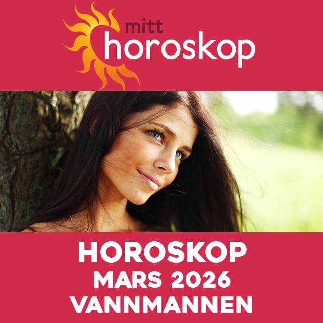 Månedens horoskop Mars 2026 for Vannmannen