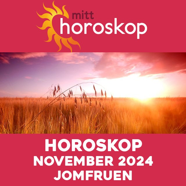 Månedens horoskop November 2024 for Jomfruen