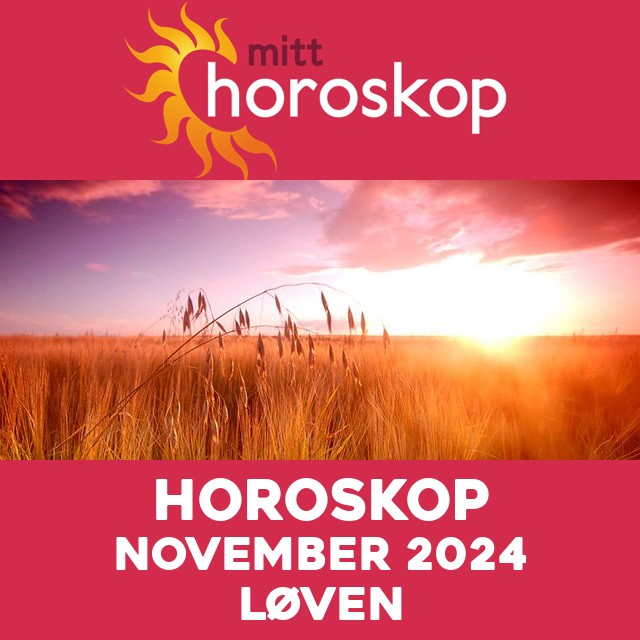 Månedens horoskop November 2024 for Løven