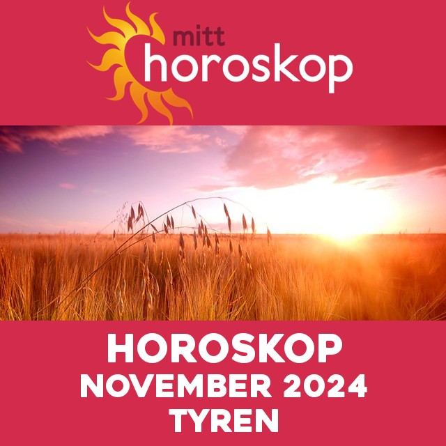 Månedens horoskop  November 2024 for Tyren