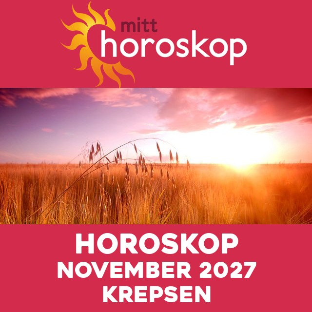 Månedens horoskop November 2027 for Krepsen