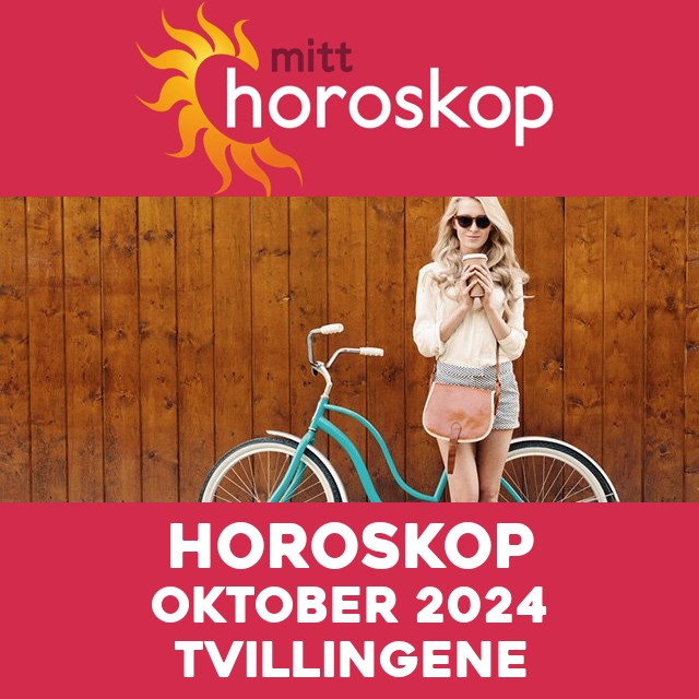 Horoskop Oktober 2024 for Tvillingene