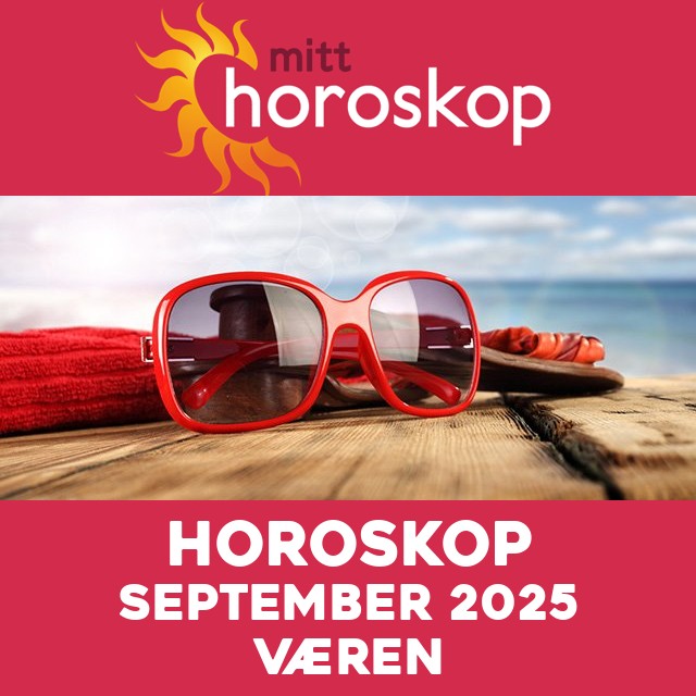 Månedens horoskop September 2025 for Væren