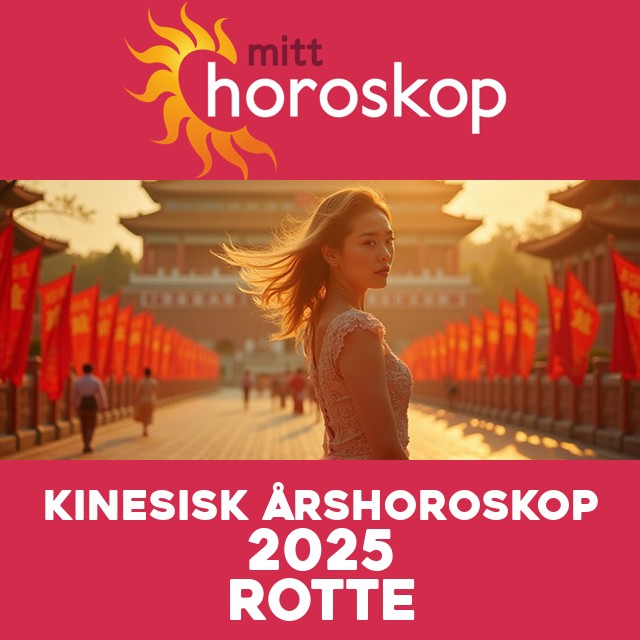 Kinesisk Horoskop for Rotten 2025