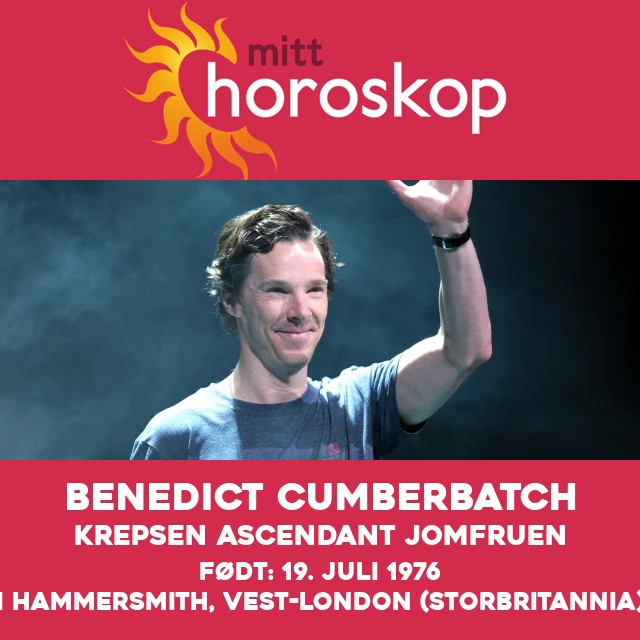 Benedict Cumberbatchs astrologiske innsikter som Krepsen