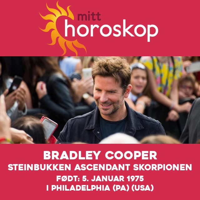 Bradley Cooper: Den ambisiøse Stenbukken