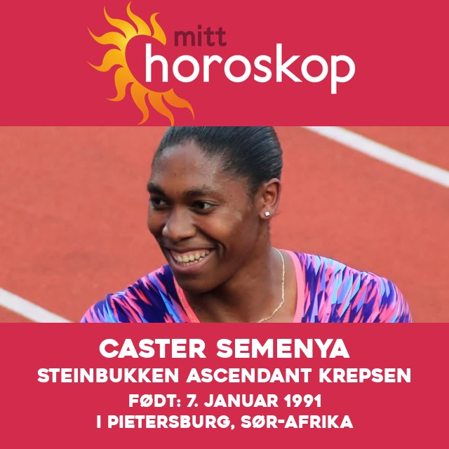 Caster Semenyas stjernetegn: Stenbukken forklart