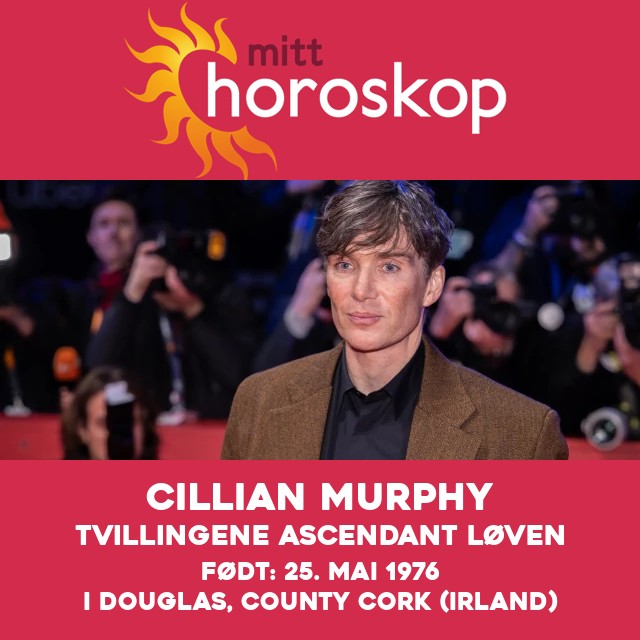 Cillian Murphy: Tvillingstjernen i Hollywood