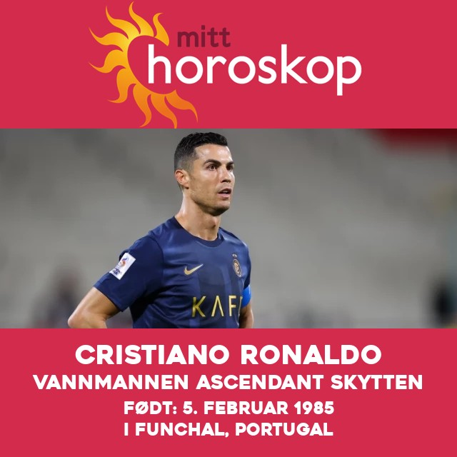 Astrologisk Portrett av Cristiano Ronaldo som Vannmannen