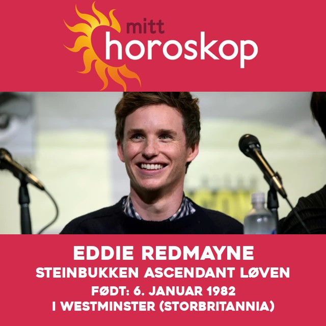 Eddie Redmayne om Steinbukken: Astrologiske innsikter