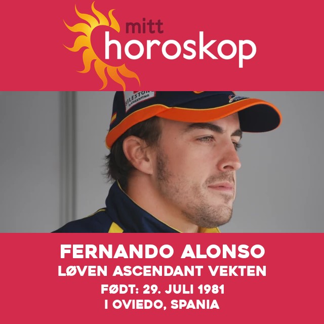 Astrologi for Fernando Alonso: En Løves Kosmiske Reise