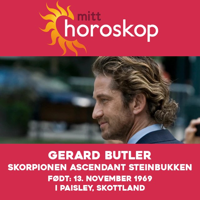 Gerard Butler: Skorpionens påvirkning på hans stjernestatus