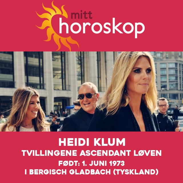 Heidi Klum: Avsløringen av Tvilling-ikonet