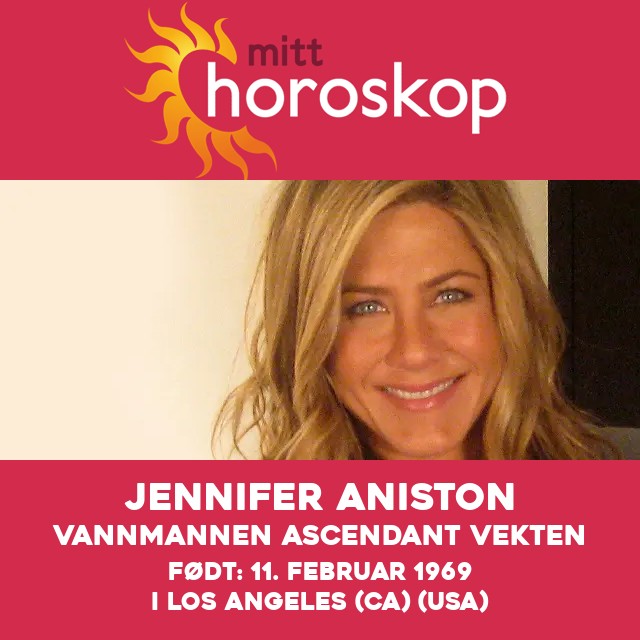 Jennifer Anistons vannmann astrologiske profil