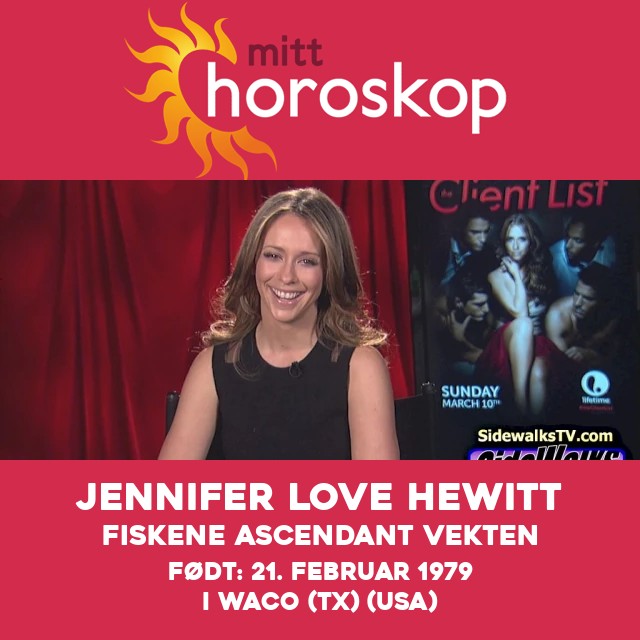 Jennifer Love Hewitts astrologiske portrett: En innsikt i Fiskene