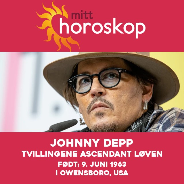 Johnny Depps astrologiske profil: En nærmere titt på Tvillingene