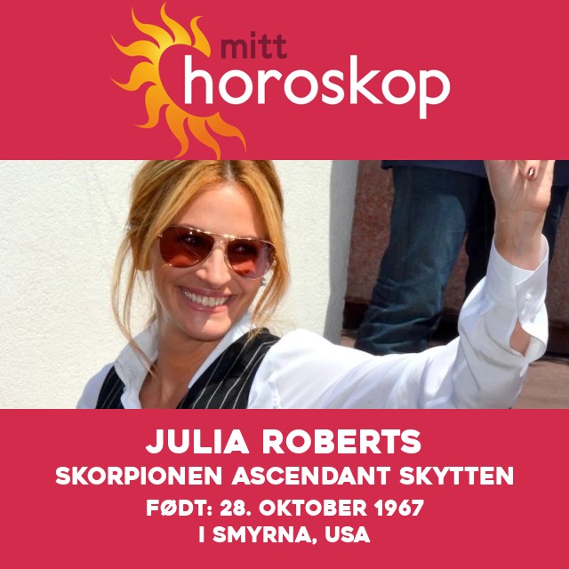 Julia Roberts\' Skorpion Astrologi Innsikter