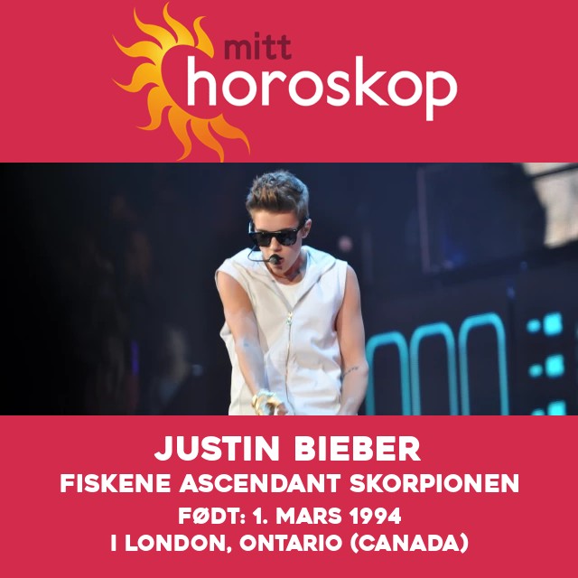 Justin Biebers astrologiske innsikter om Fiskene