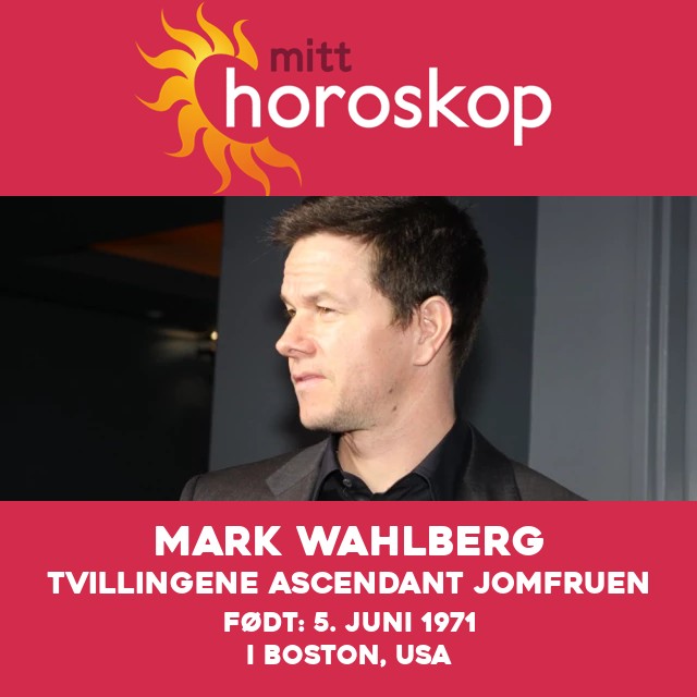 Mark Wahlbergs astrologi for Tvillinger forklart