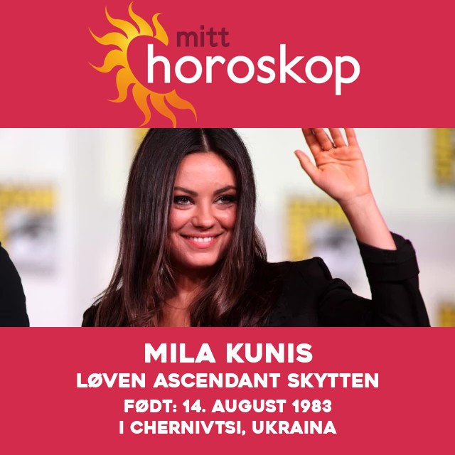 Mila Kunis: Den sjarmerende stjernen fra Løven