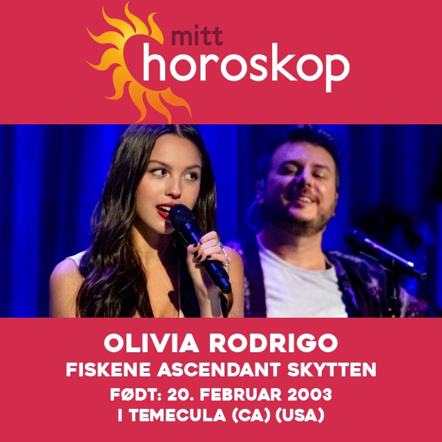 Olivia Rodrigos astrologiske portrett: Innsikter om Fiskene