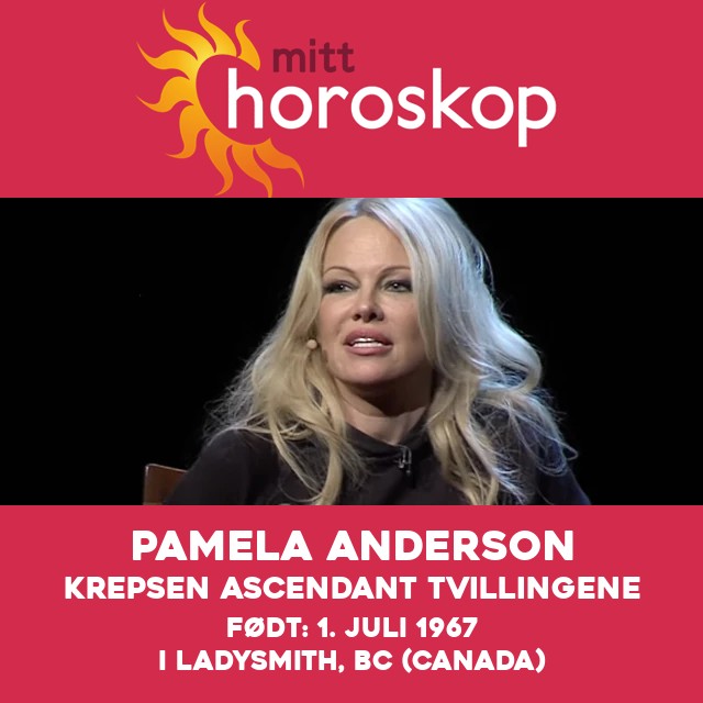 Pamela Andersons Kreft Stjernetegn Egenskaper forklart