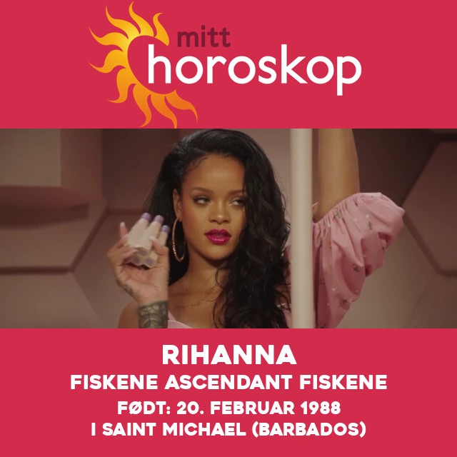 Rihannas astrologiske innsikter som Fiskene