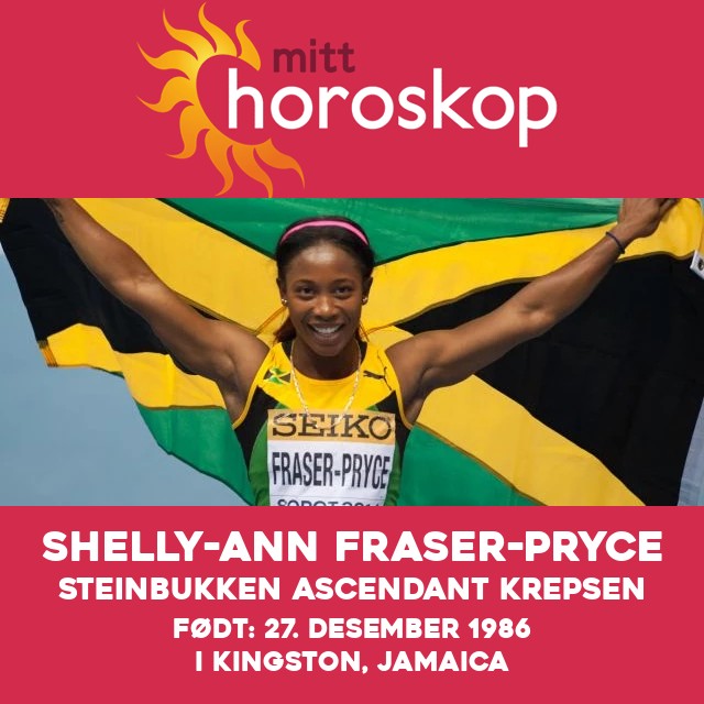 Astrologiske innsikter om Shelly-Ann Fraser-Pryce