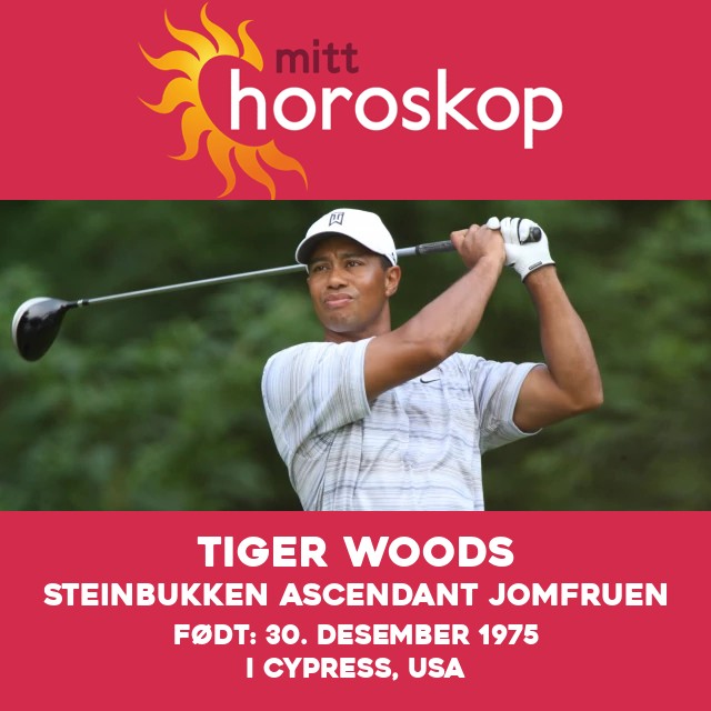 Astrologi og Tiger Woods: Koblingen til Steinbukken