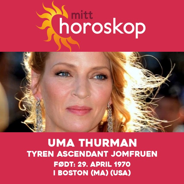 Utforskning av Uma Thurmans Tyrekreft astrologi