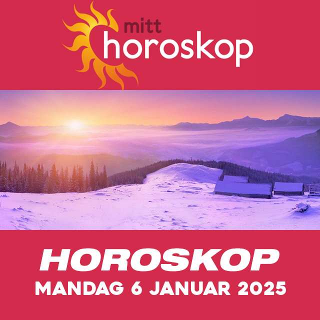 Horoskopets daglige spådommer for Mandag 6 Januar 2025