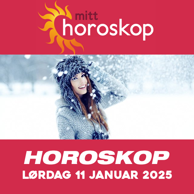 Horoskopets daglige spådommer for Lørdag 11 Januar 2025