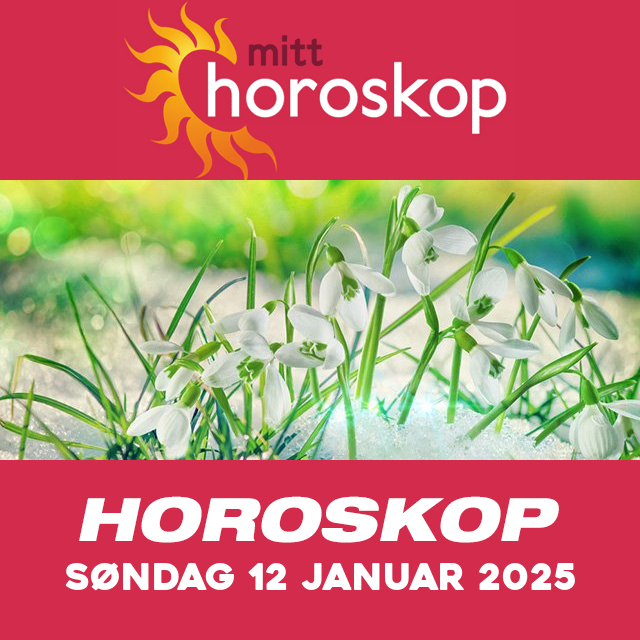 Horoskopets daglige spådommer for Søndag 12 Januar 2025